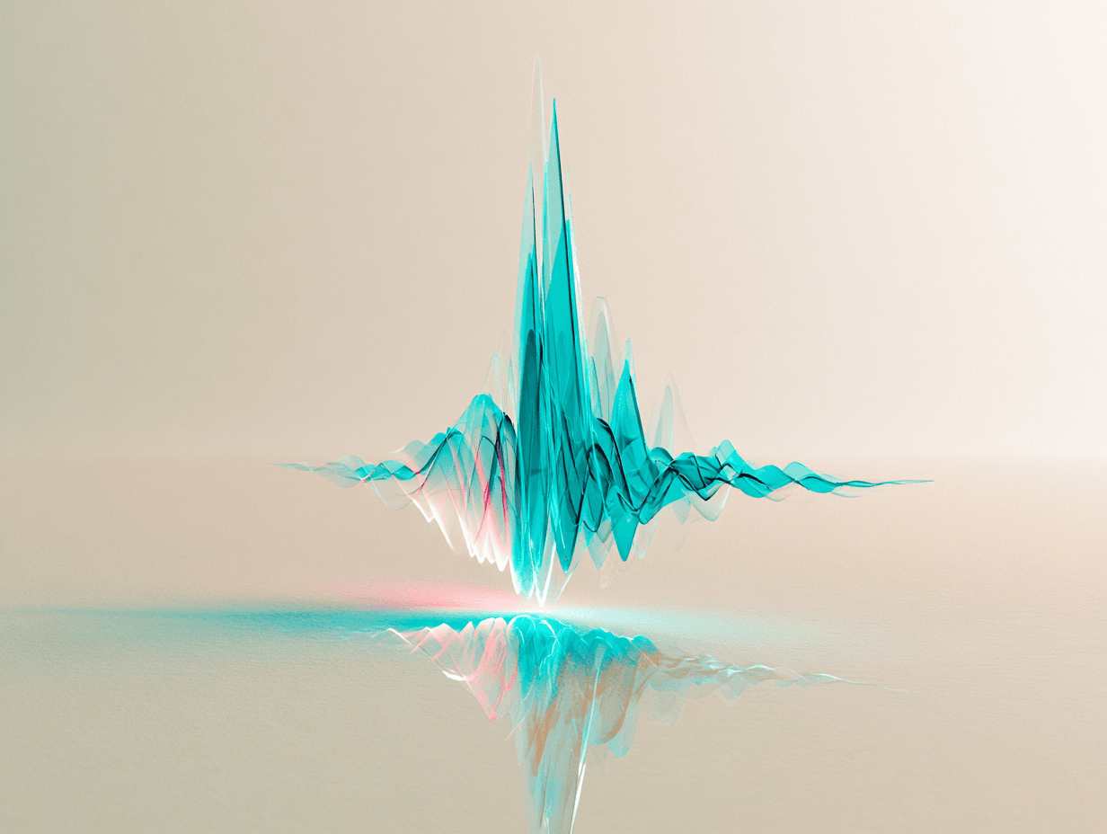 Abstract representation of a customer service moment